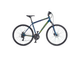 Велосипед AUTHOR Horizon 28", цвет-темно синий (лимонний) // синий