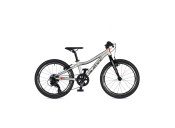 Велосипед AUTHOR RECORD 20, рама 10", цвет: Серебристый // Черный
