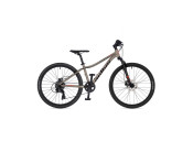 Велосипед AUTHOR A-MATRIX 24D, рама 12,5", цвет: Титановый (Черный / Красный) матовый // Черный