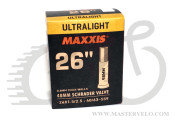 Камера Maxxis Ultra Light 26x1.5/2.5 AV L:48мм (EIB00141100)