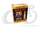 Камера Maxxis Ultra Light (IB59777000) 26x1.50/1.75 AV 0.6мм (4717784018669)