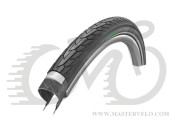 Покрышка 28x1.60 700x40C (42-622) Schwalbe ROAD CRUISER PLUS PunctureGuard, TwinSkin B/B+RT HS484 GREEN 50EPI (11159084)