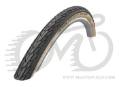 Покрышка 28x1.40, 700x35C (37-622) Schwalbe ROAD CRUISER KevlarGuard, B/G TwinSkin Wired HS484 Green Compound EPI50 (11101275)