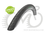 Покрышка 20x1.75 (47-406) Schwalbe ROAD CRUISER KevlarGuard Active B/B HS484 GREEN 50EPI (11101258)