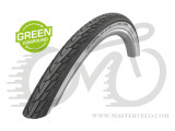 Покрышка 20x1.75 (47-406) Schwalbe ROAD CRUISER KevlarGuard B/W HS484 green (11101293)