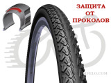 Покрышка 26 x 1,75 x 2 (47-559) Mitas (Rubena) SHIELD V81 Classic ANTIPUNCTURE (APS) 1 mm + REFLEX (RS) + CLEVER FACE черный
