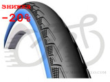 Покрышка 700 x23C (23-622) MITAS (RUBENA) SYRINX V80 Classic черн./син.