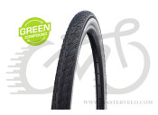 Покрышка 28x1.60 700x40C (42-622) Schwalbe ROAD CRUISER KevlarGuard, TwinSkin B/W HS484 GREEN 50EPI (11159067)