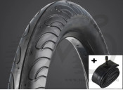 Покрышка+камера Vee Rubber VRB282 20x3.00 (76-406) 22TPI, AV