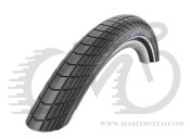 Покрышка 26x2.00 (50-559) Schwalbe BIG APPLE RaceGuard, B/B-SK+RT LiteSkin Wired HS430 Endurance EPI67 (11100298)