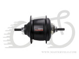 Втулка задня Shimano SG-C6001-8, NEXUS 8-швидк, 32 отв, 132X184MM, для обідних гальм, чорн ОЕМ (KSGC60018VBLA)