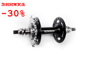 Втулка задняя Quando KT-DP6R 32H, 175mm фикс, гайка, ал черн