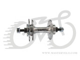 Втулка задн. Quando KT 32H дл. оси 170mm, 18T O.L.D=120mm для фикc, серебристая