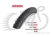 Покрышка KENDA 28" 700x35C K-161 KROSS CYCLO, 30TPI, категория-TREKKING/TOURING 529420