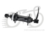 Втулка передняя Shimano HB-RM66 32H, ось 108мм, QR 133мм, Center Lock черная
