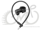 Замок Onguard Scooter, трос 120см х 12мм, 5 ключей, черный