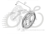 Защита звезды шатунов Shimano Altus FC-M311, 48 зуб., пластик Y1J498060
