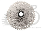 Кассета инд. 11-k 11-42T SUN RACE MS7 MTB стальной паук, Metallic Silver