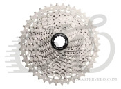 Касета інд. 11-k 11-46T SUN RACE MS7 MTB, сталевий павук, Metallic Silver CAS-40-32