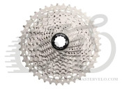 Кассета инд. 11-k 11-46T SUN RACE MS7 MTB, стальной паук, Metallic Silver CAS-40-32