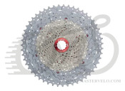Касета інд. 12-k 11-51T SUN RACE MZ903 MTB алюмінієвий павук, Metallic Silver CAS-60-75