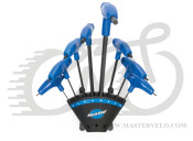 Набір шестигран. Park Tool PH-1.2 з Р-руків`ям, 8шт (2,2.5,3,4,5,6,8,10 mm)