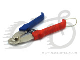 Кусачки X17 для тросиков и рубашек малые, красно-синие