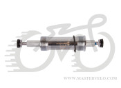 Каретка M-Wave Fat BB,  для FatBike MTB ВВ 100мм, L1=159,5мм L2=25,5мм с болтами, стальн. 