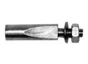 Клинки вала каретки X17 Crank Cotter Pin (352641) диам. 9,5мм и резьбой М6х1.0, черн.