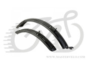 Крила для велосипеду в комплекті Author AXP-City 51, розмір 26"-29", колір чорний 16100535