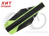 Крыло Zefal 28" Shield Lite XL (2561D) 24g, черный с зеленым