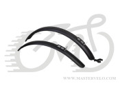 Крылья Zefal 28" Trail 55 Set (2435) пластиковые передн.+ задн. черный
