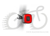 Ліхтар стоп задній Author A-Square USB CobLed 50 lm, чорний з червоними лінзами 12039977