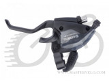 Торм ручка/шифтер Shimano ST-EF-51A, левая 3-зв, черная STEF51ALSBL