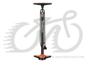 Насос напольный Green Cycle GPF-005 стальной корпус, с манометром, Presta+Schrader, 160 psi