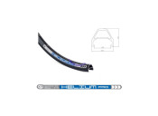 Обід AUTHOR Helium Pro 559(26")x18/32 ,алюм. AL6061,подвійний,пістонований,380 грм,ніпель FV,чорний