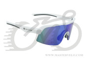 Окуляри сонцезахисні Author Shadow, лінзи сині з REVO ефектом, матово біла оправа 9201302
