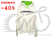 Толстовка с капюшоном Merida , white, brand edition, размер M