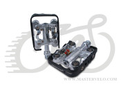 Педали AUTHOR A-sport 25 сріблясто чорні, вага 352 гр 30001