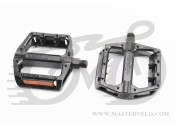 Педалі BMX Wellgo 9/16" (109x100.5x26mm) алюмінієві, чорні B087DU