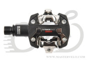 Педали Look X-TRACK RACE CARBON, карбон, ось chromoly 9/16", черные, PED-51-21