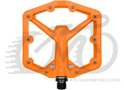 Педали Crankbrothers STAMP 1 (GEN. 2), размер L (43-49 eu), оранжевые