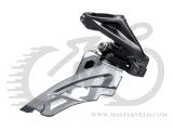 Перемикач передній FD-M6000-H, DEORE 3X10, HIGH CLAMP, SIDE SWING, FRONT-PULL, хомут Shimano (FDM6000HX6)