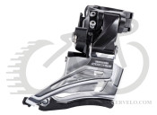 Перемикач передній FD-M6025-H, DEORE 2X10, HIGH CLAMP, DOWN-SWING, DUAL-PULL хомут Shimano (FDM6025HX6)