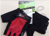 Перчатки X17 XGL-527RD красно-черные, M