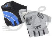 Перчатки X17 XGL-552BL гелевые, сине-черные, L