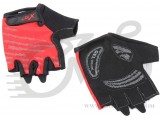 Перчатки X17 XGL-578RD гелевые, красно-черные, XL