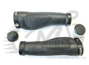 Грипсы Trigram 135мм с зажимом, анатомич. Gutter