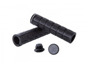 Грипсы Green Cycle GC-G219 130mm вспененная резина, с одним замком черные