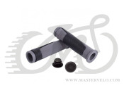 Грипсы Velo 305+04 130mm черно-серые с барендами